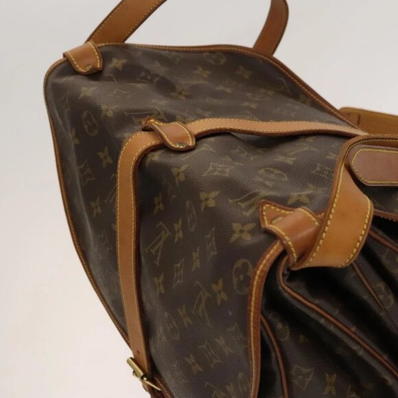 LOUIS VUITTON Monogram Saumur 35 Shoulder Bag M42254 LV Auth 128972 - Picture 7 of 15